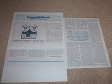 Tandberg TD 20A Open Reel Review, 1979, 3 pgs, test completo
