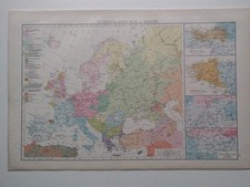 Mappa etnografica d'epoca