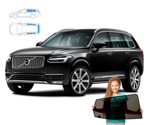 Parasole per volvo xc90 ii - parasole, 2