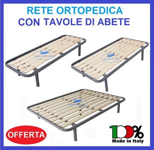 Rete letto ortopedica tavole - rete,