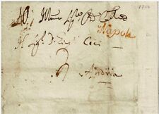 REGNO DI NAPOLI - Lettera da Napoli ad Andria "Bollo corsivo del 1766 giallo"