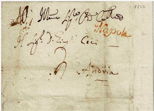 Regno napoli lettera - di,