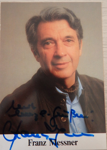 Autografo attore regista - attore,