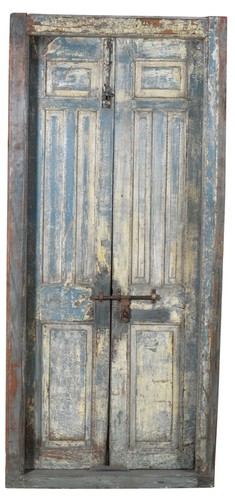 Portone antico legno teak - portone,