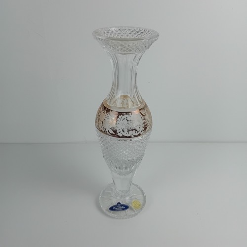 Vaso cristallo boemia - vaso,