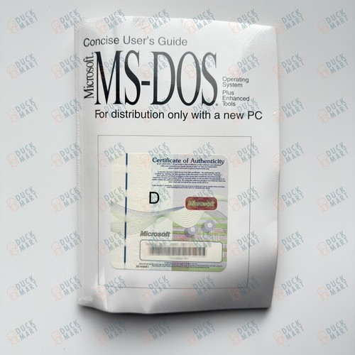 Microsoft dos v6 - microsoft, ms-dos
