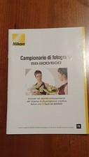 CAMPIONARIO FOTO FLASH NIKON SB-800 ORIGINALE ITALIANO SB-800 SB 800 ACCESSORI