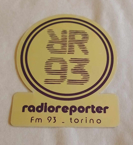 Adesivo vintage radio reporter - vintage,