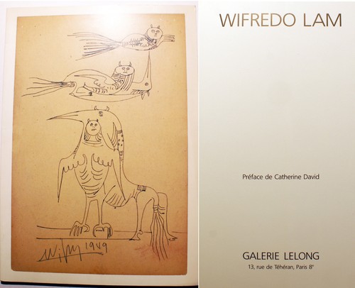 Wifredo lam catalogue - wifredo, galerie
