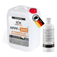 HPPF-3000 Resina Epossidica Riempitore Pori Interno ed Esterno, Tappeto di Pietra Sigillante