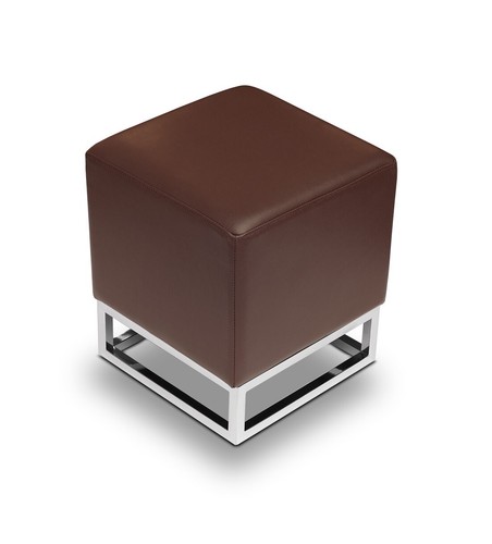 Sgabello ottomano cubo - , su