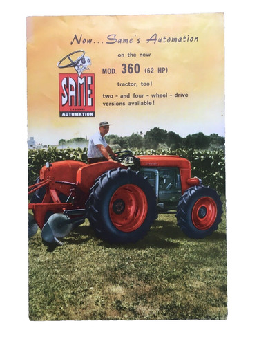 Brochure colore trattore