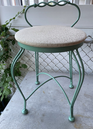 Sedia sgabello vintage