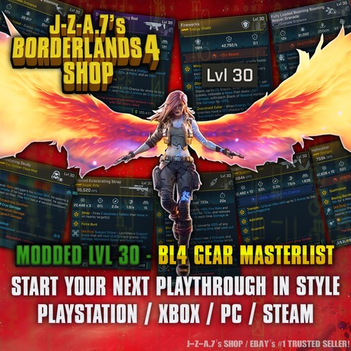 Borderlands modded level - 4✨modded,