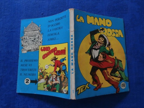 Tex numero originale - tex, costola