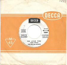 THE ROLLING STONES- WE LOVE YOU / DANDELION (IT JB EDITION)