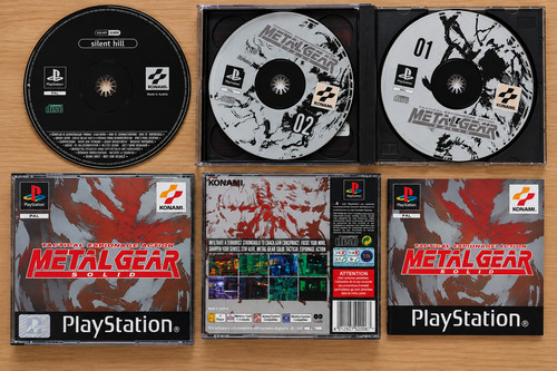 Metal gear solid ps1 pal - solid, +
