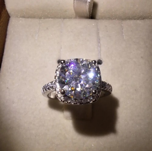 Anello diamant moissanite - anello,