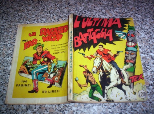 Tex spillato 200 lire - tex,