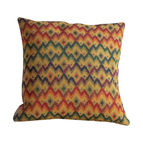 Cuscino kilim tessuto - cuscino, zigzag