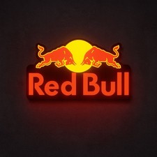 Insegna LED Red Bull 8,5" USB