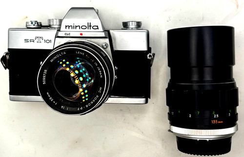 Minolta srt 101 fotocamera - minolta,
