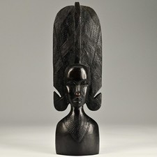 Antica statua busto testa