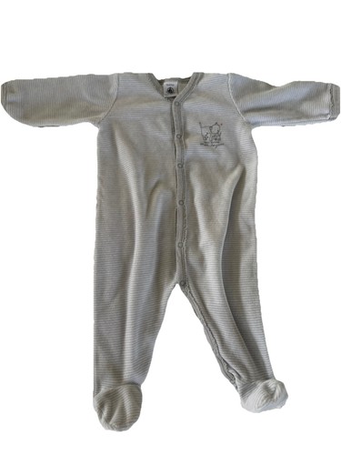 Petit bateau grey stripe kitty - petit,