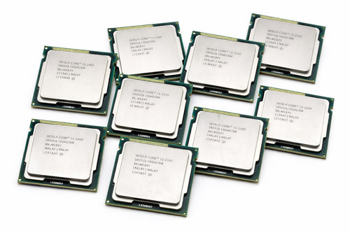 Lotto cpu intel 2400 - 6,