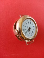 orologio da polso in oro 18k francese anno 1889 - BERGEON-LOCLE - doppia cassa