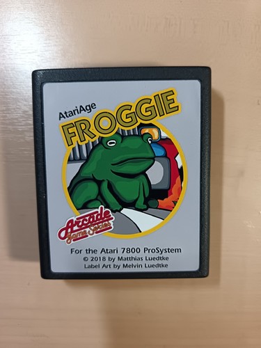 Atari 7800 froggie - atari,