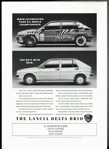 Lancia delta 1300 brio - delta,