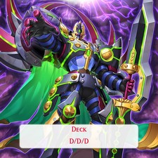 Yu Gi Oh Yugioh! Deck Mazzo DDD D/D/D Crisi Arc Armageddon Ragnarok Zeus Solomon