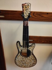 Decorazione Murale A Forma Di Chitarra Mosaico Di Specchi