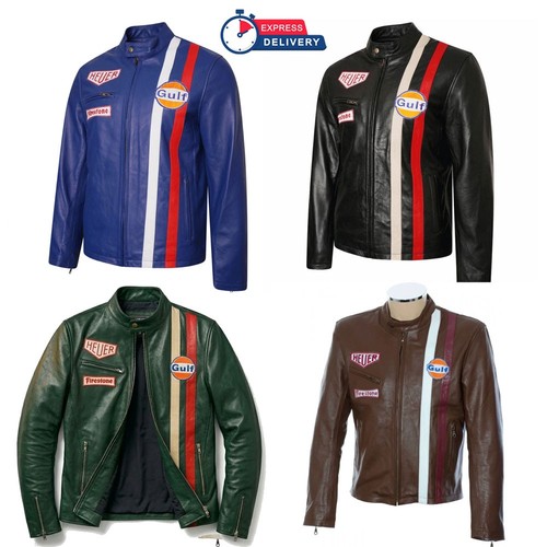 Giacca motociclista uomo gulf - giacca,