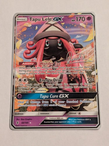 Pokemon card tapu lele - lele, gx