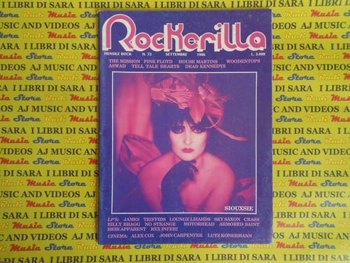 Rivista rockerilla 1986 - rivista, 73/1986