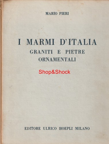 Marmi italia graniti - i, e