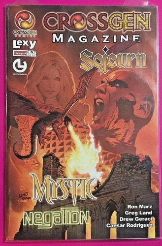 Fumetto crossgen magazine - fumetto,