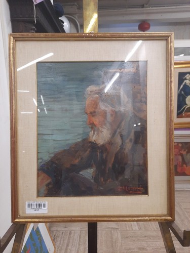 Dipinto olio supporto - a,