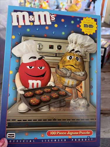 Candy puzzle 100 pezzi - m&m's,