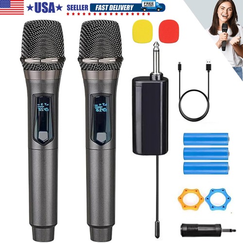2pcs microfono wireless vhf - 2pcs,