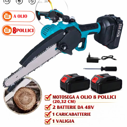 Motosega elettrica - motosega, 8''