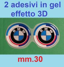 2 adesivi BMW GEL 30.mm