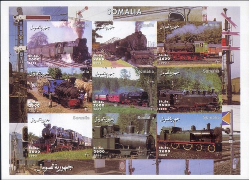Somalia 2002 treni motori - somalia,