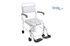 Sedia doccia e WC fissa con