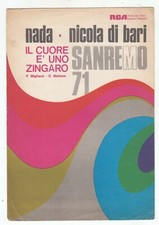 Spartito NICOLA DI BARI Il