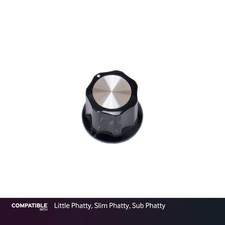 Moog Silver-Face Knob with Dot