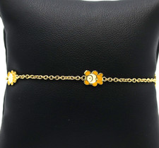 Braccialino da bambini con orsetti Unoaerre oro massiccio 18K vintage anni '80