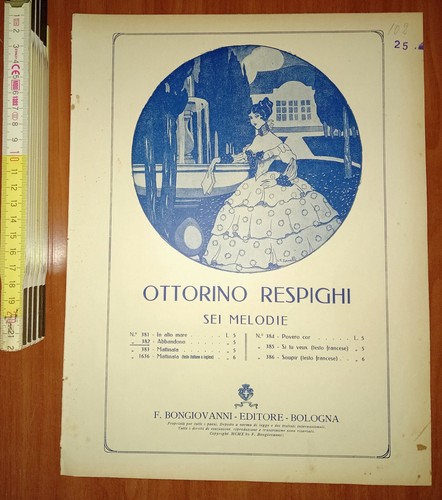Respighi abbandono canto - abbandono, (canto